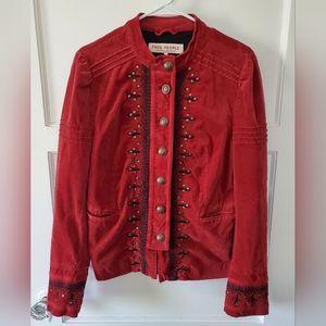 Free People Velvet Jacket